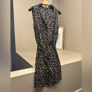 Eclipse Floral Black Dress